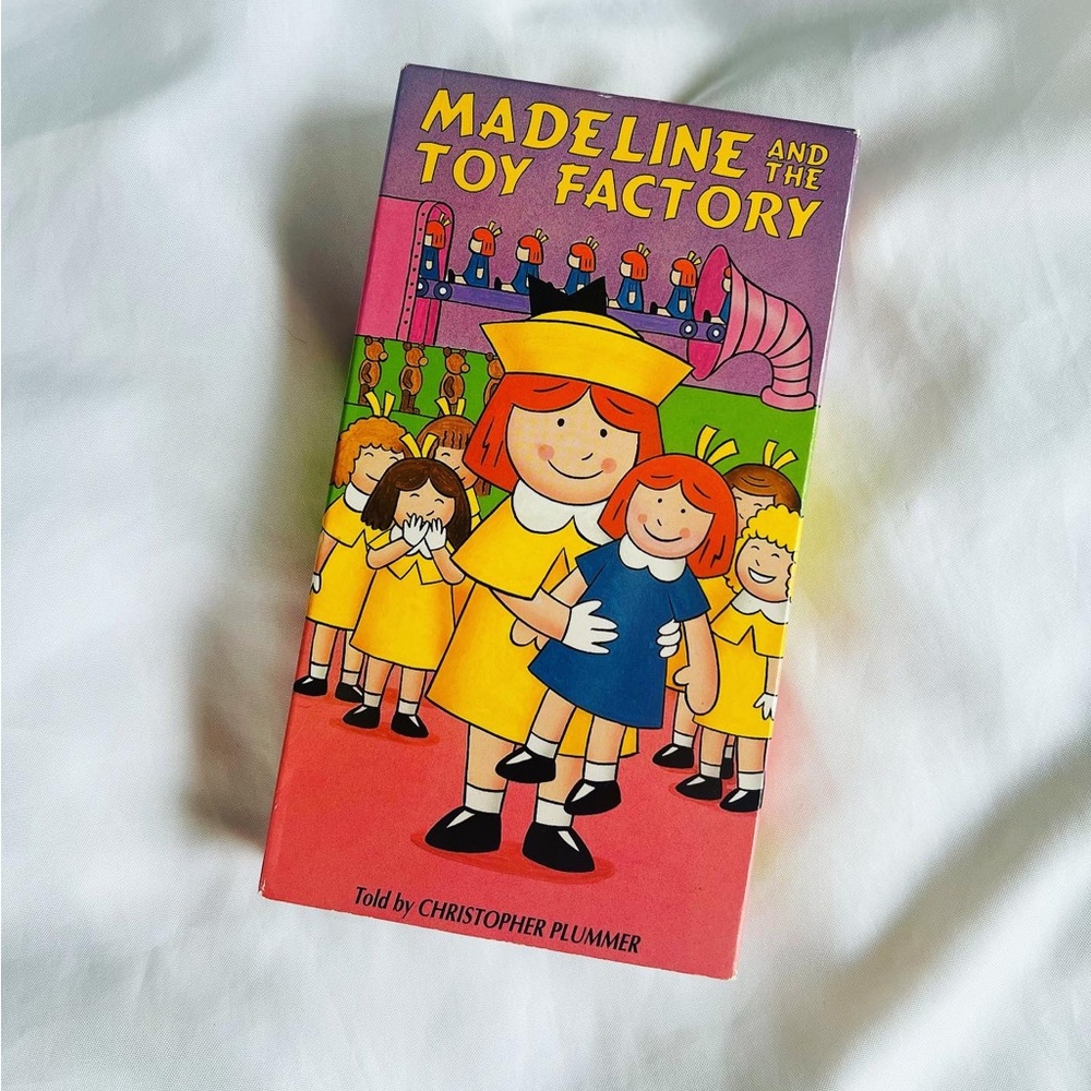 Madeline and the Toy Factory VHS Physical Media VCR children’s 90s cartoon